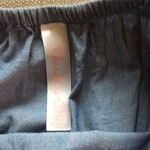 Cherokee Dresses - Adorable denim look dress Cherokee Dresses - Adorable denim look dress
